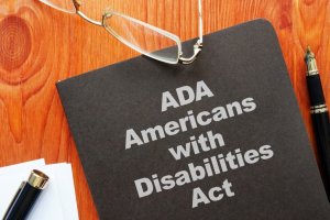 Conceptual Photo Showing Printed Text Americans With Disabilities Act (ada)
